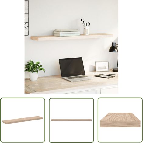 vidaXL Schweberegal 110x23,5x4 cm Holzwerkstoff (1/5)