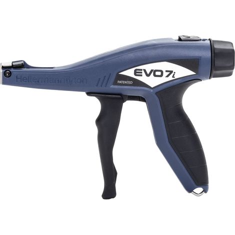 Pince à colliers HellermannTyton EVO7iSP-MET/PL-BU 110-77002 bleu-noir 1 pc(s) A761233