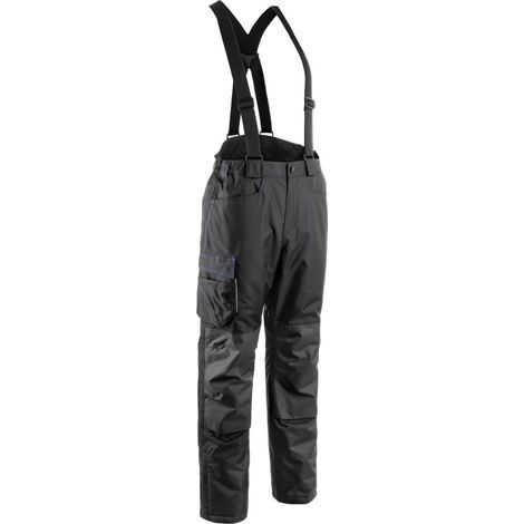 Pantalon de travail matelassé MARMOTTE - Noir 3XL - FR (58/60) (1/5)