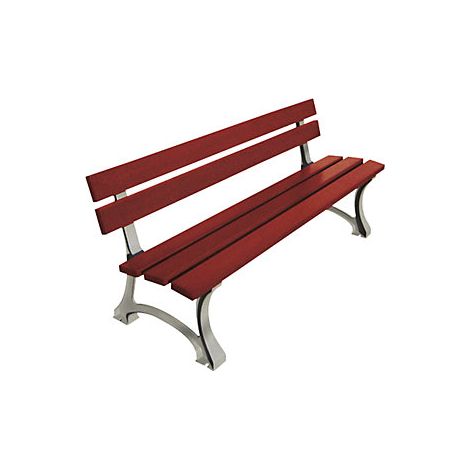 Banco para parques MORA  altura total 746 mm  longitud 1800 mm