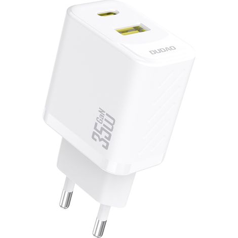 A27 MaxC USB-C USB-A GaN 35W Wandladegerät – Weiß