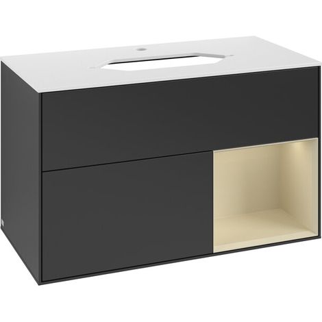 Villeroy & Boch F251HJPD Meuble sous-lavabo Finion F25 (1/2)