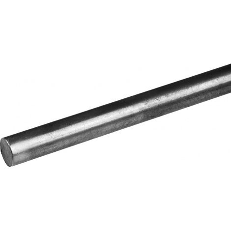 Deco Fer Forge – Poteau lisse plein 1200mm Ø20mm en acier brut à souder – Pour ferronnerie décorative et sécuritaire – Compatible avec accessoires en fer
