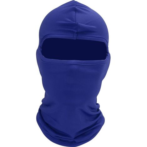 Cache-cou intégral pour casque de moto et vélo, protection hivernale contre le vent et poussière - Bleu (1/5)