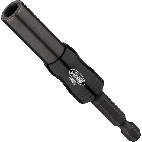 VIGOR Bithalter, mit Gelenk, V7600, 1/4 Zoll (6,3 mm) Sechskant 1/4 Zoll (6,3 mm) Sechskant 88 mm (1/5)