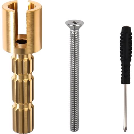 970-0770 Spindeladapter mit aufschraubbarer Wasserhahnverlängerung, Standard-Duschventil-Verlängerungsspindel als Ersatz für 970-0770 Sanitärarmaturen, kompatibel mit Griff