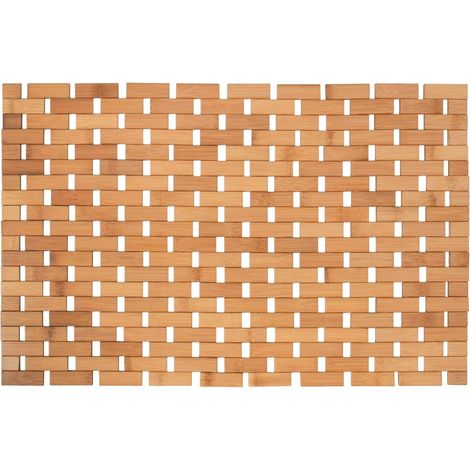 Alfombra de baño de bambú ANNIKA 42x64cm MSV