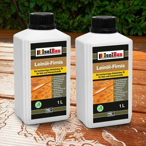 IsolBau Leinöl Leinöl Firnis 2L