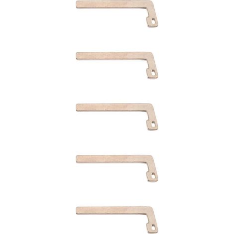 Lot de 30 ébauches de clés de secours intelligentes pour voiture, compatibles avec les clés de rechange pour Geely E5. (1/5)
