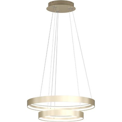 Lustre moderne top light malika 1216 s2 oc led cct switch 94249lm gold