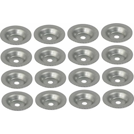 Lot 16 coupelles acier fixation de bâche