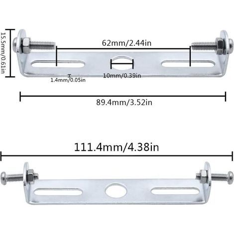 4 Pièces Plaque de Suspension pour Plafonnier 90 mm – Cache Base de Montage pour Lustre et Éclairage Suspendu – Décoration Plafond (1/3)
