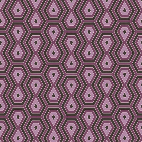 BRICOFLOR Papier peint retro intissé | Papier peint aubergine & noir | Papier peint chambre & salon - 10,05 x 0,53 m (1/5)