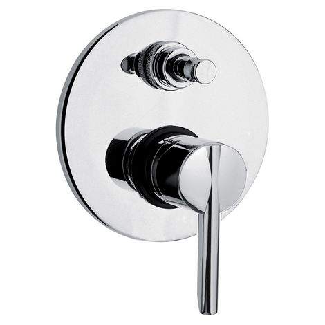 MISCELATORE MONOCOMANDO INCASSO DOCCIA CON DEVIATORE LINEA PIN- Cromo- ARGO- pezzi 1