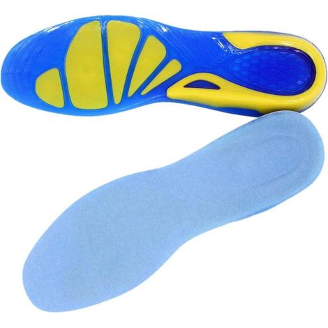 Silikon Gel Sport Komfort Einlegesohlen Orthesen Fußballen Dämpfung 39-42 EU (1/5)