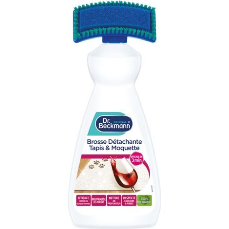 Brosse nettoyante active pour tapis et moquette 650ml – Nettoyage en profondeur des taches tenaces – Applicateur unique – Dr Beckmann (1/2)