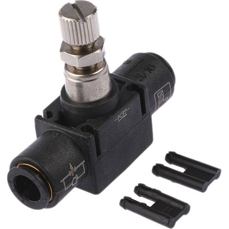 Régulateur de débit Legris 7 770, 8mm ( Prix pour 1 )
