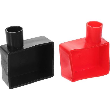 paires de protections en silicone pour bornes de batterie automobile compatibles (1/5)