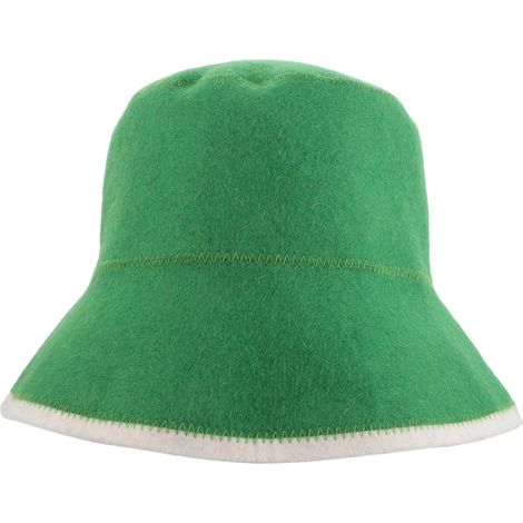 Set di 2 cappelli da sauna riutilizzabili in lana, assorbenti, ideali per sauna, bagno e spa, per uomo.