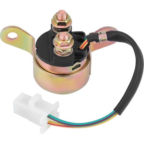 Relay solenoid, relay of starter 3,0 x 1,8 inches, ignition easy, replacement metal and plastic for motorcycle Suzuki VS800GLV INTRUDER (1/5)
