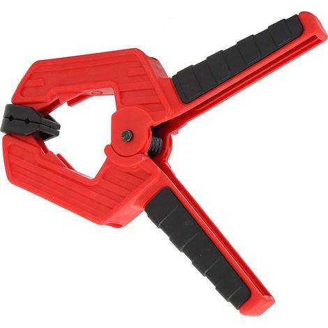 Spring Clamp, Solid Wood Clamp with 65 Manganese Springs and ABS Plastic Jaws for DIY Fixing (1/5)