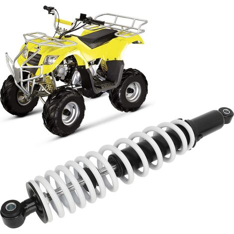 Amortisseurs à entraxe de 420 mm avec amortissement réglable et ressorts d'amortisseur haute performance de 9 mm de diamètre, adaptés aux motos tout-terrain, VTT, quads, karts et motos robustes de 150 (1/5)