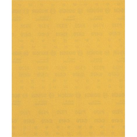 Feuille de papier abrasif Bosch Expert C470 pour ponçage à la main, 230 x 280 mm, G 320 50 pièces