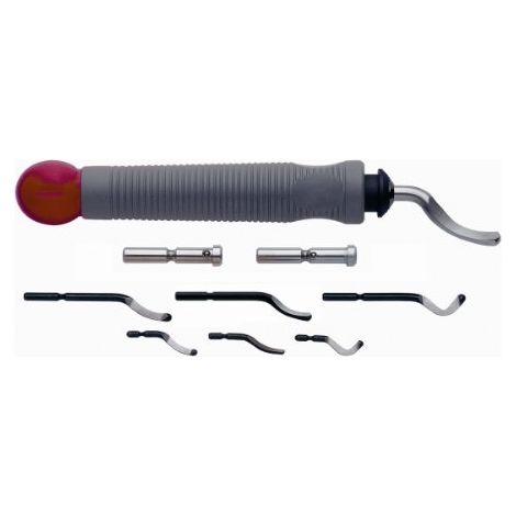 Set Exact de rebabas de acero diámetros variados 60003