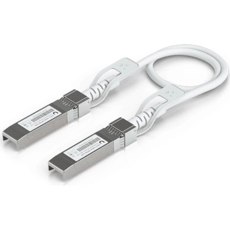 Ubiquiti UniFi Uplink Cable • SFP28 • weiß • 0.3m • UACC-Uplink-SFP28-0.3M