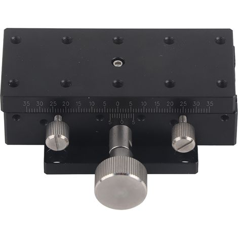 Table de réglage manuel à queue d'aronde XDTS90, plateforme de précision coulissante de finition, pièce de rechange compatible Misumi XDTS90 (1/5)