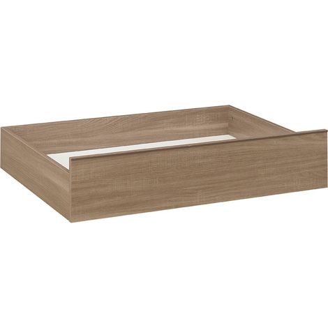 Tiroir de lit adulte effet chêne fusain TL5002 140x190 (1/3)