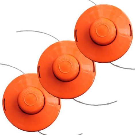 Set de 3 têtes de coupe double fil BASIC - FUXTEC - debroussailleuses et multifonctions (1/5)