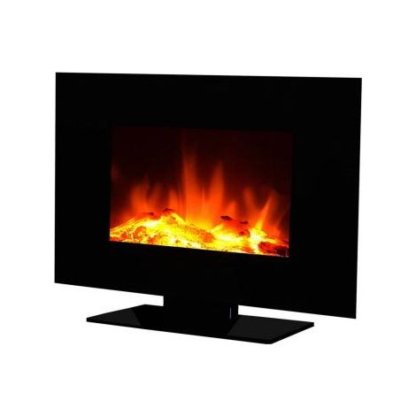 ELEKTROKAMIN METALLGEHÄUSE SW MIT STANDFUß, B60XH50,9XT26CM