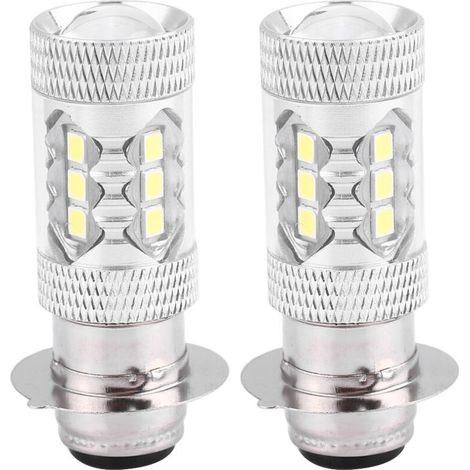 Ampoule de phare LED de Conversion Super brillante pour moto 80W, 2 pièces (lumière blanche) (1/5)