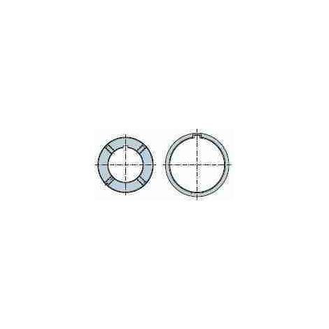 Nice 517.21020 - Rueda y corona para tubo redondo 102x2 mm con fori filettati M8