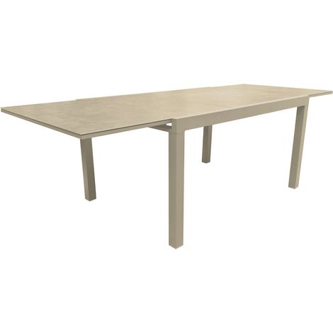 Tavolo allungabile Olivia 90/180 x 75 x 90 cm Crema