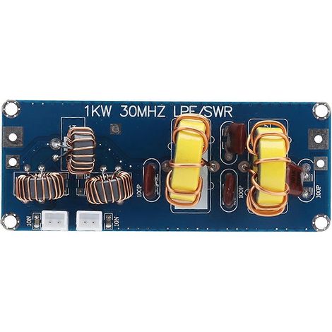Module de filtre passe-bas LPF 1 kW 30 MHz, carte de filtre TOS pour alimentation RF, amplificateur SSB (1/4)