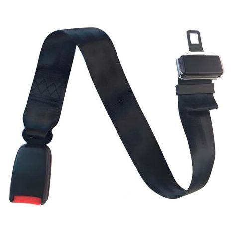 Sicherheitsgurtverlängerung 25-80 cm - Verstellbar - Sicher und praktisch, geeignet für den Transport von Fahrzeugen und Gütern. (1/4)