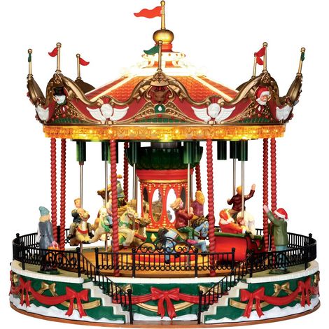 Santa Carousel - LEMAX COD 34682 (1/2)