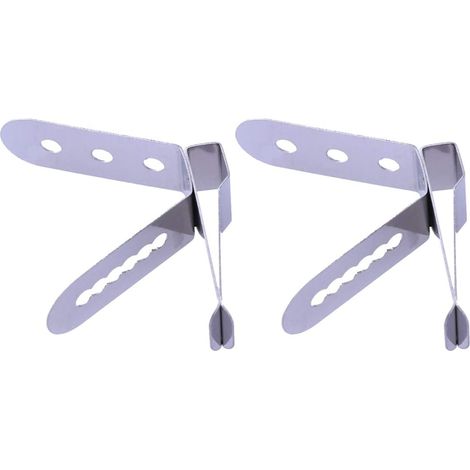 Lot de 2 pinces pour sonde de température de barbecue, fixation pour viande et cuisson au grill, mesure précise (1/5)