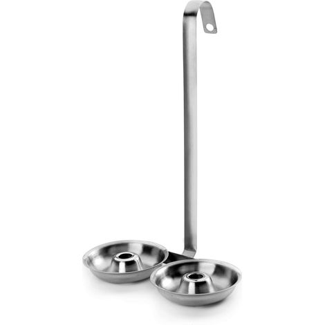 Ibili 712150 - Mestolo con stampo per ciambelle in acciaio INOX