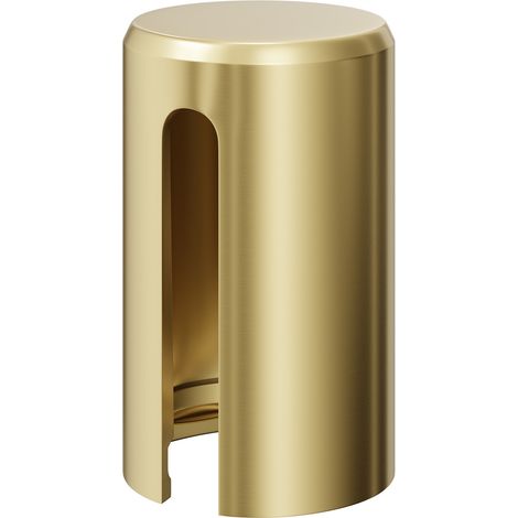 Dias Colore Brushed Brass 25mm Hex Electric Heating Element Cover Cap (1/5)