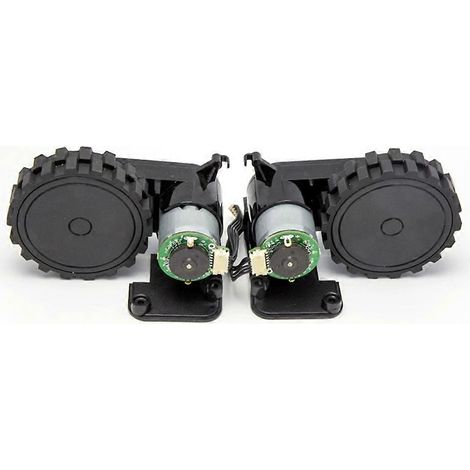 Roue droite et roue gauche pour aspirateur robot MAMNV ZCWA GTTVO BR151 / BR150 - Pièces détachées - Roues à commande électronique (1/5)