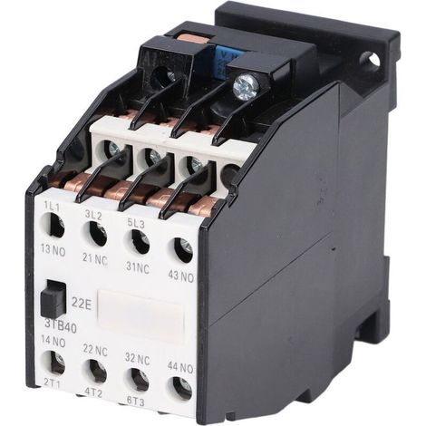 Wechselstrom-Schütz 2NC+2NO DIN-Schiene für Wohngebäude-Stromversorgung 9A 220V 50Hz 3TB40 (1/5)