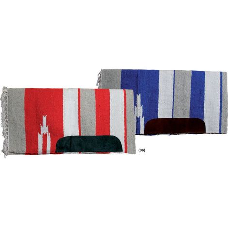 30 x 60, Ecru et rouge: Sacoche en coton Natowa avec inserts latéraux en daim