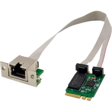 Adaptateur Ethernet M.2 A+E 2,5G, carte réseau multi-gigabit M.2 2,5G/1G/100M, port COM 8125B (1/5)