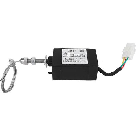 Dispositif d'arrêt moteur diesel CC 12/24 V, électrovanne d'arrêt moteur (12 V) (1/5)
