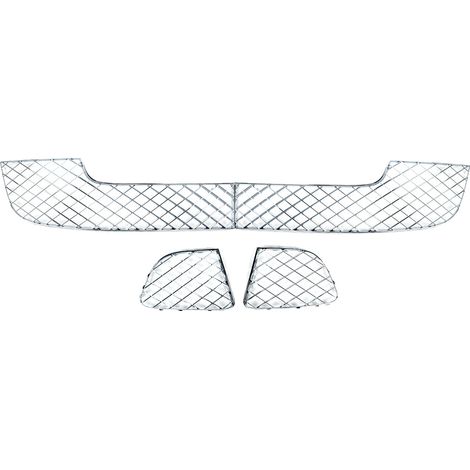 Conjunto de rejilla inferior del parachoques delantero, material duradero, flujo de aire mejorado, como se muestra. (1/2)