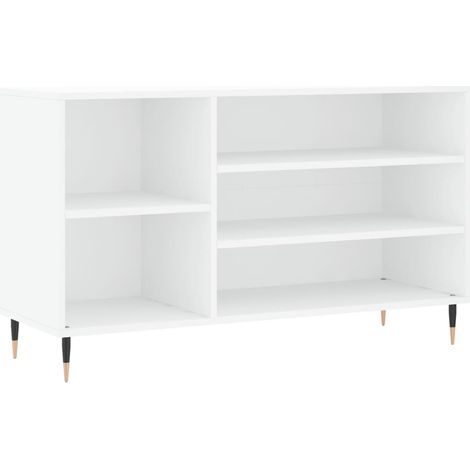 Maison Exclusive - Scarpiera Bianca 102x36x60 cm in Legno Multistrato