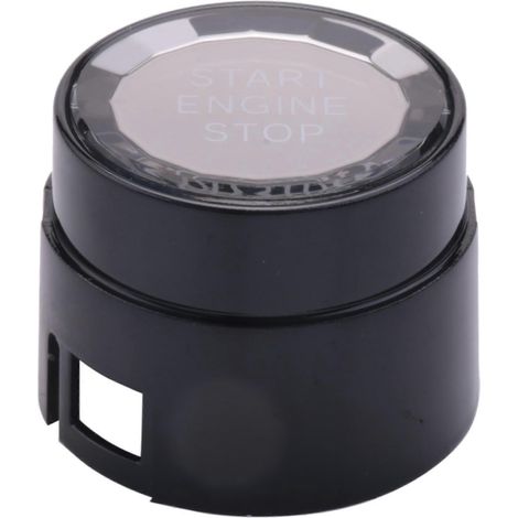 Boutons de voiture, interrupteur de démarrage/arrêt du moteur, garniture en cristal de remplacement pour BMW châssis F F30 / F10 T1, moulures intérieures noires (1/5)